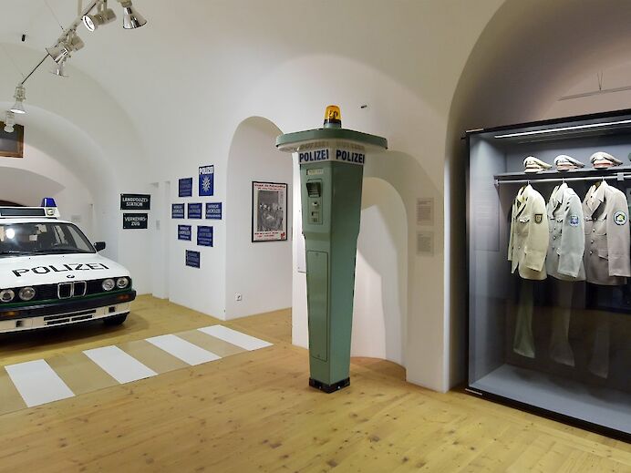 Ausstellungsansicht Bayerisches Polizeimuseum